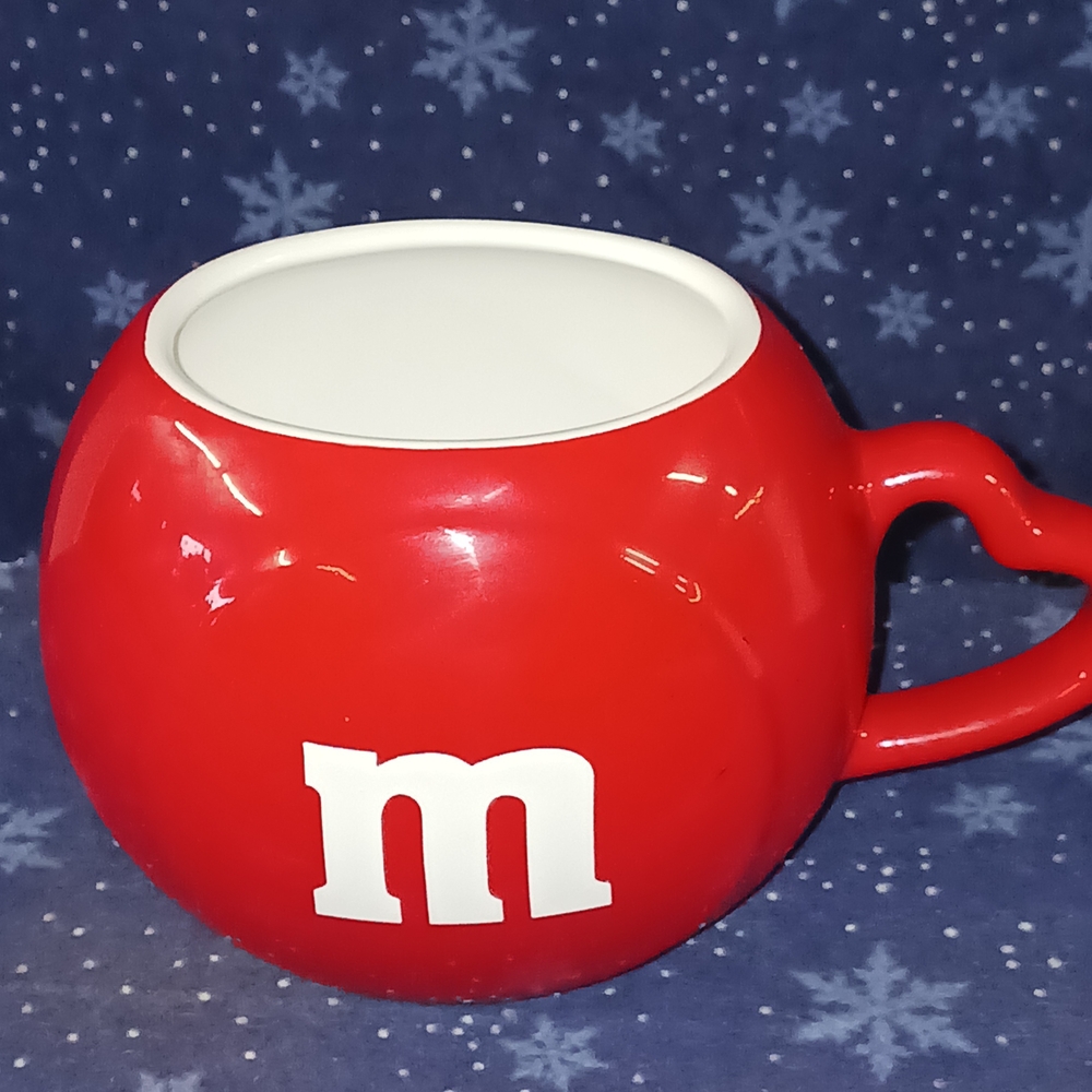 Red M&M's Teleflora Mug VALENTINE'S Day Coffee